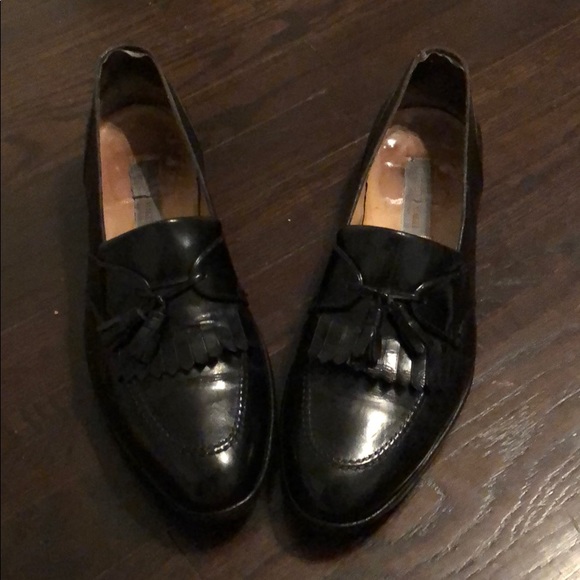 bruno magli black loafers